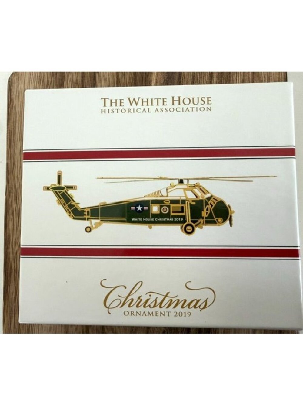 2019 White House Historical Association Christmas Ornament Eisenhower Helicopter